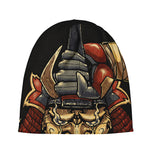 Japanese Ghost Samurai Print Beanie