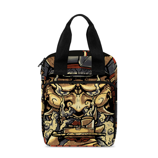 Japanese Ghost Samurai Print Bible Tote Bag