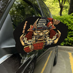Japanese Ghost Samurai Print Car Side Mirror Covers