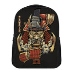 Japanese Ghost Samurai Print Casual Backpack