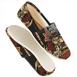 Japanese Ghost Samurai Print Casual Shoes