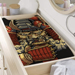 Japanese Ghost Samurai Print Changing Pad Cover