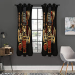 Japanese Ghost Samurai Print Curtain