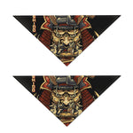 Japanese Ghost Samurai Print Dog Bandana
