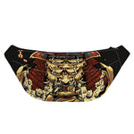 Japanese Ghost Samurai Print Fanny Pack