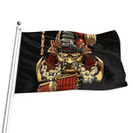Japanese Ghost Samurai Print Flag
