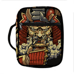 Japanese Ghost Samurai Print Front Pocket Bible Bag