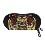 Japanese Ghost Samurai Print Glasses Case