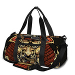 Japanese Ghost Samurai Print Gym Bag