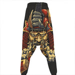 Japanese Ghost Samurai Print Hammer Pants