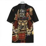 Japanese Ghost Samurai Print Hawaiian Shirt