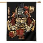 Japanese Ghost Samurai Print House Flag