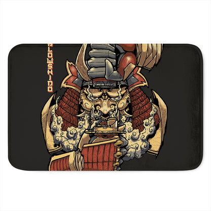 Japanese Ghost Samurai Print Indoor Door Mat