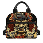 Japanese Ghost Samurai Print Insulated Lunch Bag