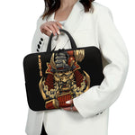 Japanese Ghost Samurai Print Laptop Sleeve With Handle