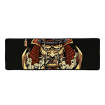 Japanese Ghost Samurai Print Long Kitchen Mat