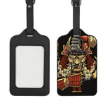 Japanese Ghost Samurai Print Luggage Tag