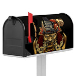 Japanese Ghost Samurai Print Mailbox Cover