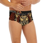 Japanese Ghost Samurai Print Men's Briefs