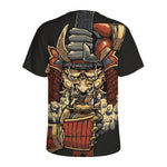 Japanese Ghost Samurai Print Men's Sports T-Shirt