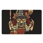 Japanese Ghost Samurai Print Polyester Doormat