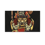Japanese Ghost Samurai Print Polyester Flag