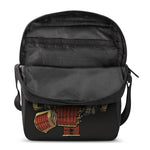 Japanese Ghost Samurai Print Rectangular Crossbody Bag