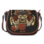 Japanese Ghost Samurai Print Saddle Bag