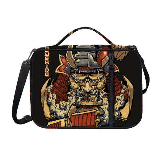 Japanese Ghost Samurai Print Shoulder Strap Bible Bag