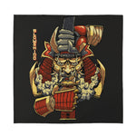 Japanese Ghost Samurai Print Silk Bandana