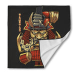 Japanese Ghost Samurai Print Silk Bandana