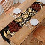 Japanese Ghost Samurai Print Table Runner