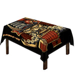 Japanese Ghost Samurai Print Tablecloth
