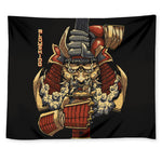 Japanese Ghost Samurai Print Tapestry