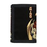 Japanese Ghost Samurai Print Trifold Wallet