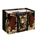 Japanese Ghost Samurai Print Utility Tote Bag