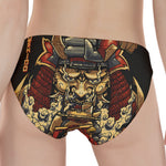 Japanese Ghost Samurai Print Women's Panties