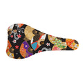 Japanese Hand Fan Pattern Print Bicycle Seat Cover