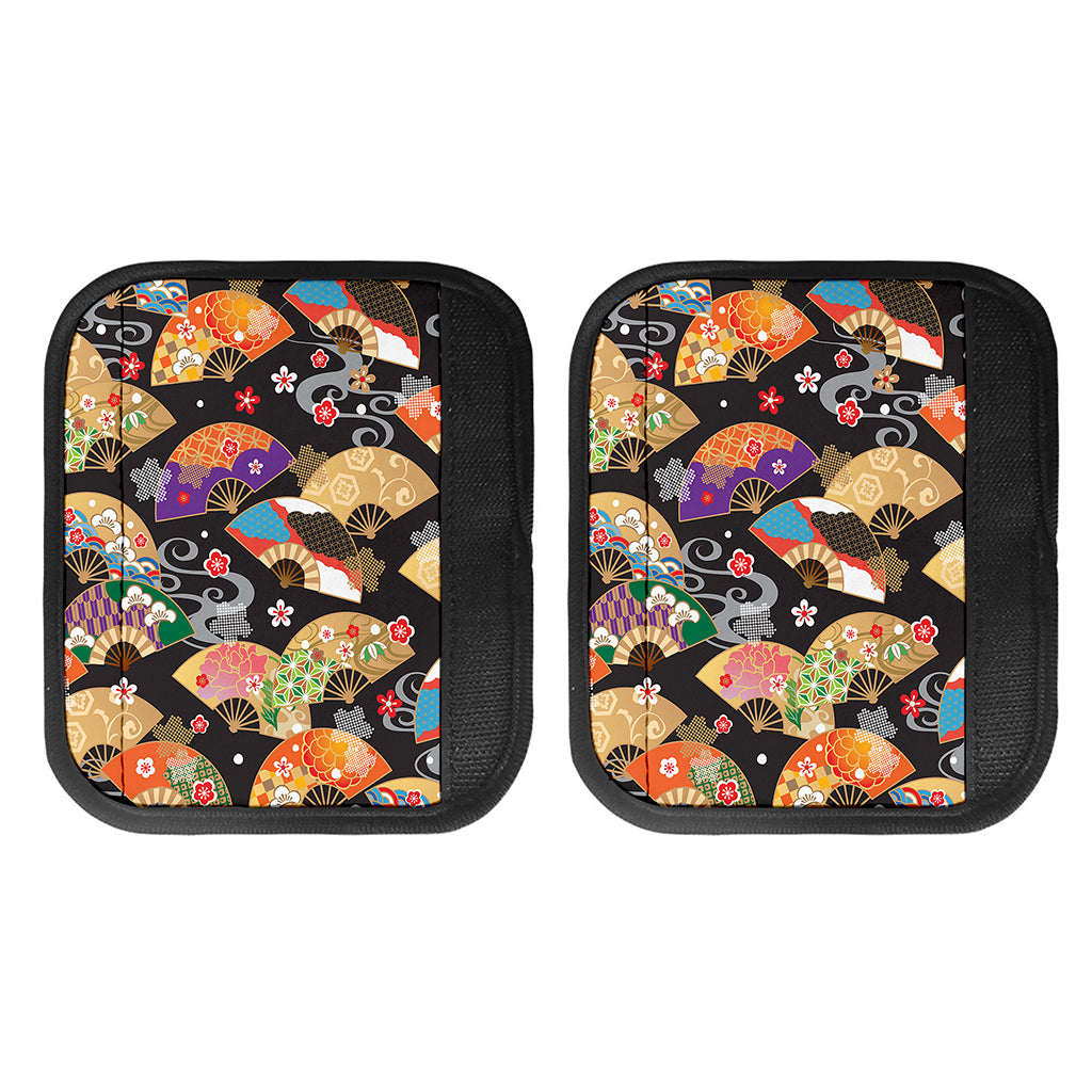 Japanese Hand Fan Pattern Print Handle Covers