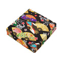 Japanese Hand Fan Pattern Print Outdoor Seat Cushion Cover
