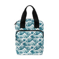 Japanese Kanagawa Wave Pattern Print Bible Tote Bag