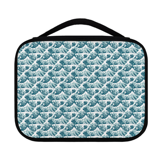 Japanese Kanagawa Wave Pattern Print Classic Bible Case