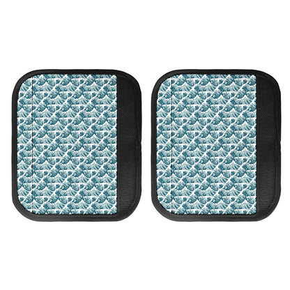 Japanese Kanagawa Wave Pattern Print Handle Covers