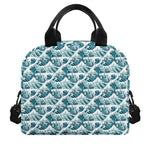 Japanese Kanagawa Wave Pattern Print Insulated Lunch Bag