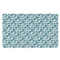 Japanese Kanagawa Wave Pattern Print Polyester Doormat