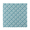 Japanese Kanagawa Wave Pattern Print Silk Bandana