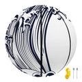 Japanese Kanagawa Wave Print Basketball