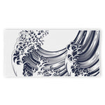 Japanese Kanagawa Wave Print Beach Towel