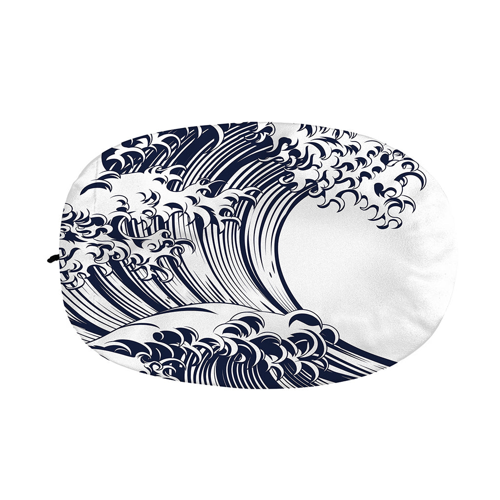 Japanese Kanagawa Wave Print Car Side Mirror Covers