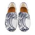 Japanese Kanagawa Wave Print Casual Shoes